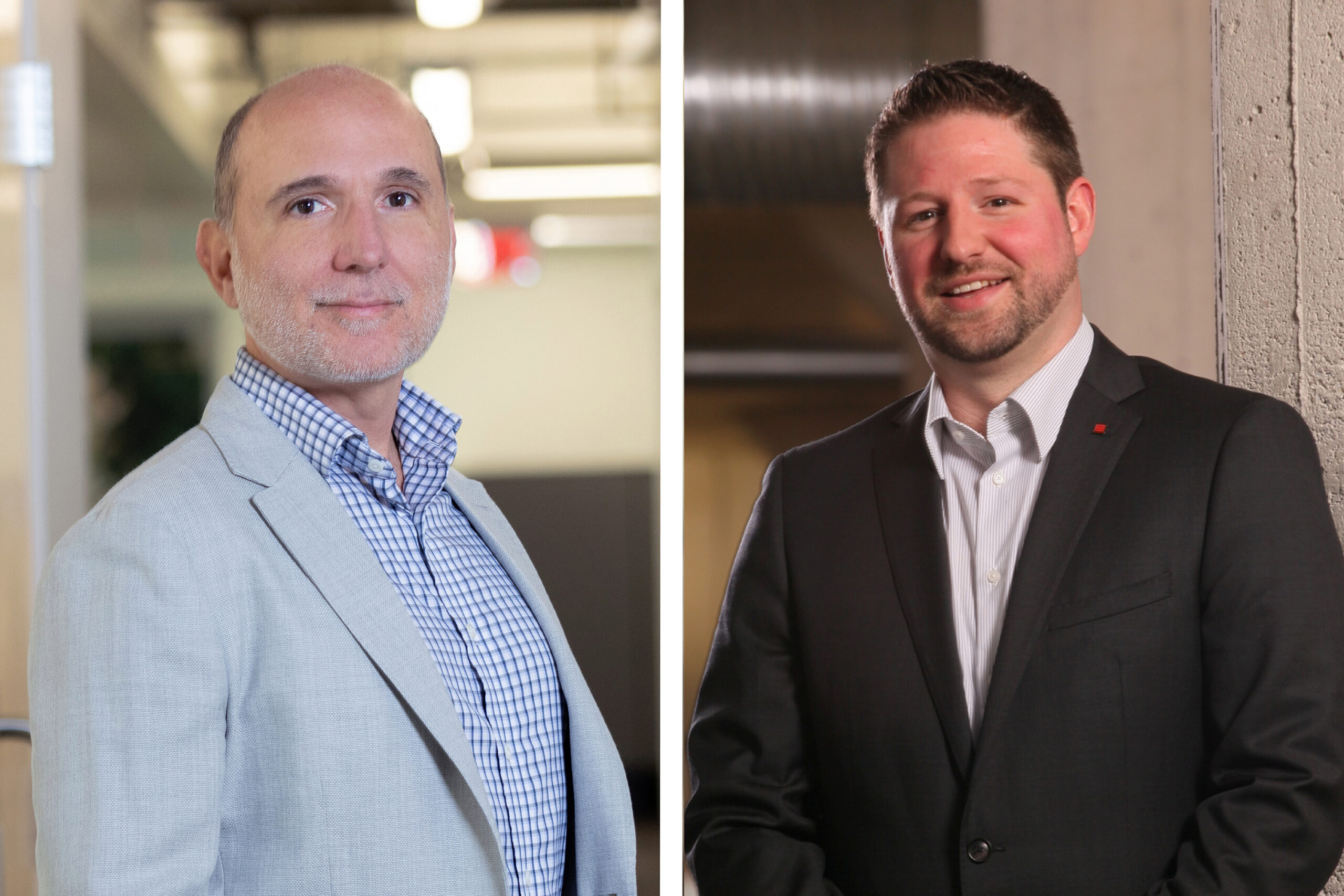 Headshots of Cristian Petschen and Brad Bartholomew