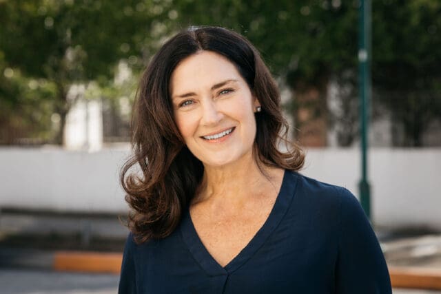 A photograph of Johanna Heywood