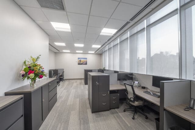 A photograph of administrative offices at the Catholic Health LIFE Adult Day Center in Buffalo, NY