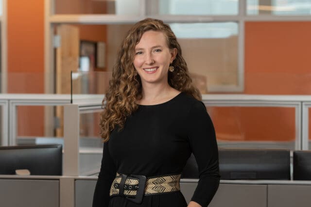 A professional headshot of Liz DaBramo