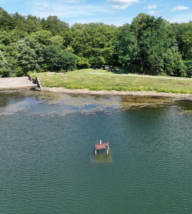 A photograph of the Fredonia Reservoir